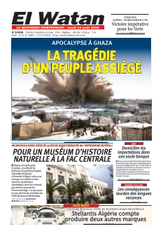 Couverture de El Watan du 14 août 2025