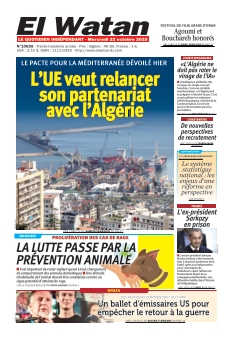 Couverture de El Watan du 22 octobre 2025
