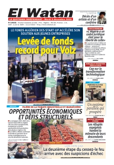 Couverture de El Watan du 09 décembre 2025