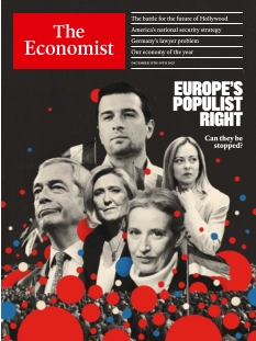 Cover of The Economist from 13 December 2025
