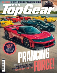Cover of BBC Top Gear magazine from 06 August 2025