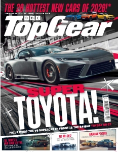 cover BBC Top Gear magazine n°20260107