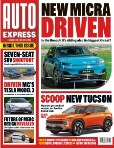 Cover of Auto Express from 06 August 2025