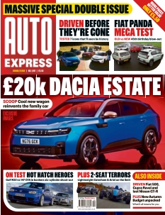 Cover of Auto Express from 03 December 2025