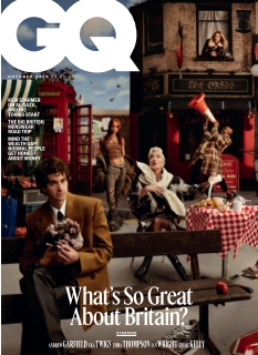 Cover of GQ UK from 