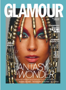 Cover of Glamour UK from 
