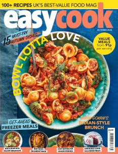 Cover of Easy Cook Magazine from 25 September 2025