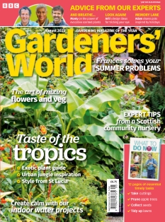 Cover of BBC Gardeners World Magazine from 17 July 2025