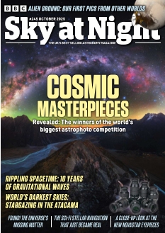 Cover of BBC Sky at Night Magazine from 
