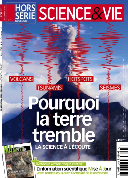 Science et vie 321 (01/09/2025) (Hors-série : Géologie) : Pourquoi la terre tremble