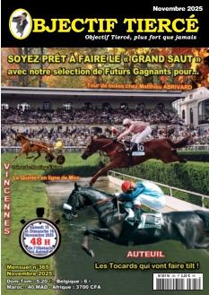 cover Objectif Tiercé n°365