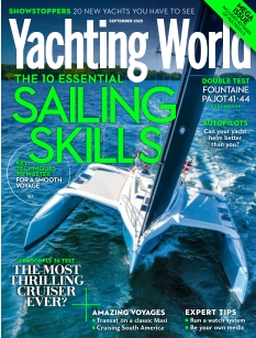 Cover of Yachting World from 14 August 2025