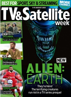 Cover of TV & Satellite Week from 05 August 2025