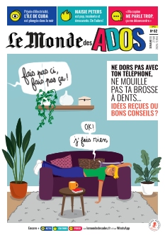 フランス語 雑誌 Le monde des ados シャカポンク　インタビュー Le Monde des Ados n°62