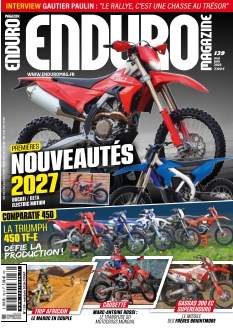 cover Enduro magazine n°139