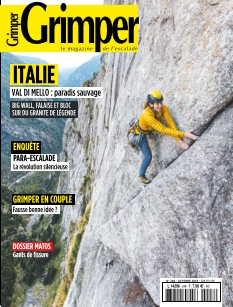 Couverture de Grimper Magazine du 