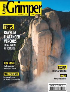 Couverture de Grimper Magazine du 