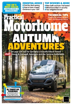 Cover of Practical Motorhome from 