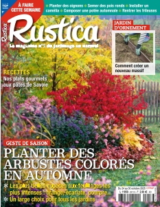 Couverture de Rustica du 24 octobre 2025
