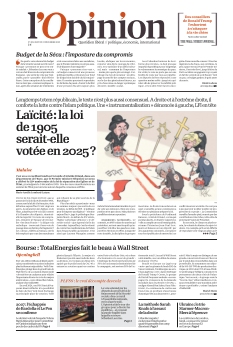 Couverture de L'Opinion du 