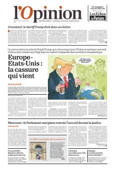 cover L'Opinion n°20260122