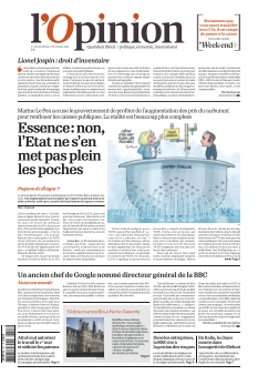 cover L'Opinion n°20260327