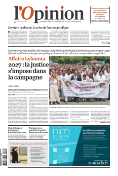 cover L'Opinion n°20260608