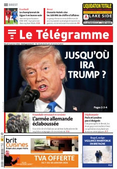 cover Le Télégramme Brest Ville n°20260106