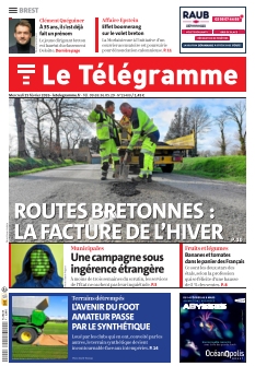 cover Le Télégramme Brest Ville n°20260225