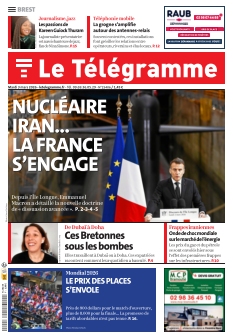 cover Le Télégramme Brest Ville n°20260303
