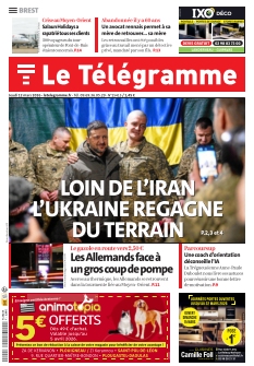 cover Le Télégramme Brest Ville n°20260312