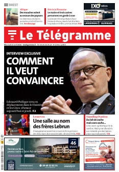 cover Le Télégramme Brest Ville n°20260415