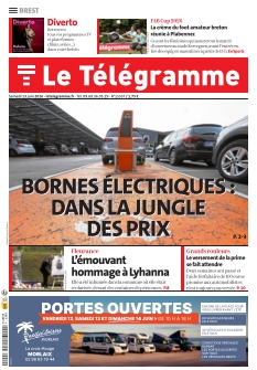 cover Le Télégramme Brest Ville n°20260613