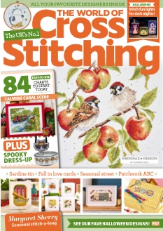 Cover of The World of Cross Stitching from 06 August 2025