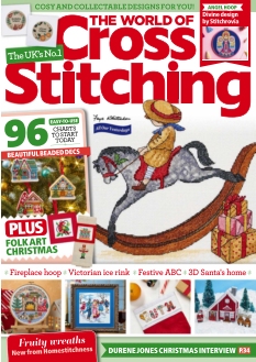 Cover of The World of Cross Stitching from 01 October 2025