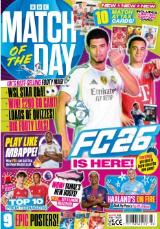 Cover of Match of The Day Magazine from 