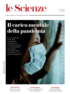 Copertina di Le Scienze del 01 luglio 2020