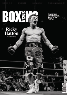 Cover of Boxing News from 