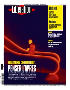 cover Libération n°20200328