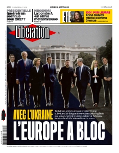 Couverture de Libération du 17 août 2025