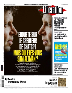 cover Libération n°20260124