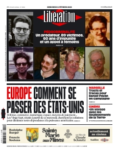 cover Libération n°20260211