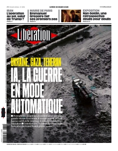 cover Libération n°20260330