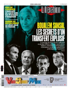 cover Libération n°20260402