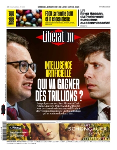 cover Libération n°20260404