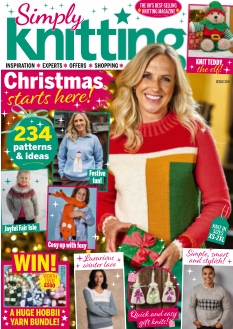 Cover of Simply Knitting from 01 October 2025
