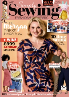 Cover of Simply Sewing from 31 July 2025