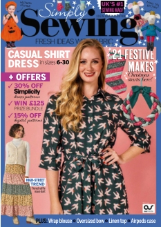 Cover of Simply Sewing from 25 September 2025