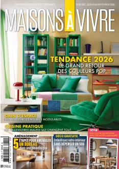 Couverture de Maisons à Vivre du 