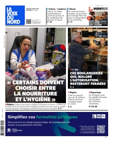 cover La Voix du Nord Douai  n°20260420